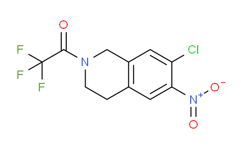 CAS No. 1097920-65-4, 1-(7-Chloro-6-nitro-3,4-dihydroisoquinolin-2(1h)-yl)-2,2,2-trifluoroethanone