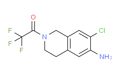CAS No. 1097922-04-7, 1-(6-Amino-7-chloro-3,4-dihydroisoquinolin-2(1h)-yl)-2,2,2-trifluoroethanone