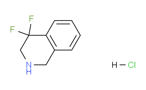 CAS No. 1421604-19-4, 4,4-Difluoro-1,2,3,4-tetrahydroisoquinoline hydrochloride