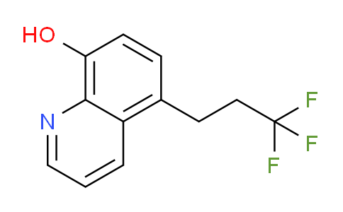 CAS No. 660852-51-7, 5-(3,3,3-Trifluoropropyl)quinolin-8-ol