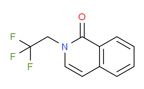 CAS No. 59321-17-4, 2-(2,2,2-Trifluoroethyl)isoquinolin-1(2H)-one