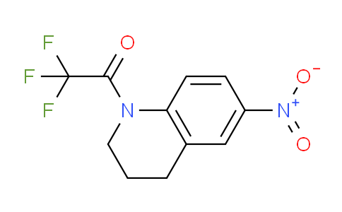 CAS No. 1290608-21-7, 2,2,2-Trifluoro-1-(6-nitro-3,4-dihydroquinolin-1(2H)-yl)ethanone