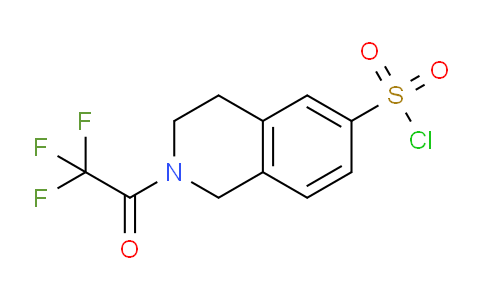 CAS No. 169949-39-7, 2-(2,2,2-Trifluoroacetyl)-1,2,3,4-tetrahydroisoquinoline-6-sulfonyl chloride