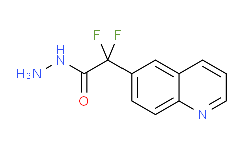 CAS No. 943541-39-7, 2,2-Difluoro-2-(quinolin-6-yl)acetohydrazide