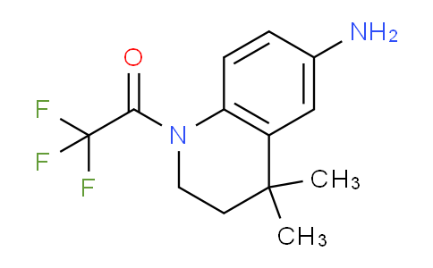CAS No. 1627696-33-6, 1-(6-Amino-4,4-dimethyl-3,4-dihydroquinolin-1(2H)-yl)-2,2,2-trifluoroethanone