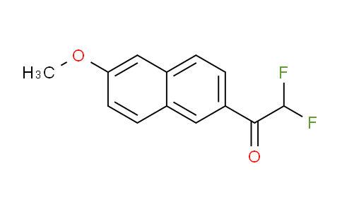 CAS No. 1352215-91-8, 2,2-Difluoro-1-(6-methoxynaphthalen-2-yl)ethanone