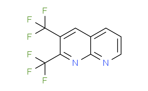 CAS No. 1099597-87-1, 2,3-Bis(trifluoromethyl)-1,8-naphthyridine