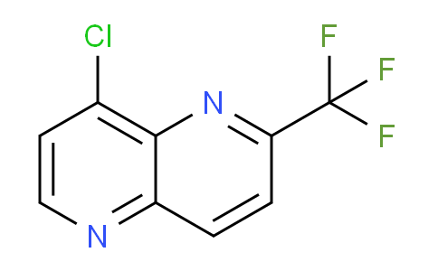 CAS No. 1998216-30-0, 8-Chloro-2-(trifluoromethyl)-1,5-naphthyridine