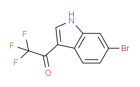 CAS No. 79878-02-7, 1-(6-Bromo-1H-indol-3-yl)-2,2,2-trifluoroethanone
