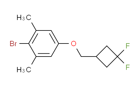 CAS No. 1544740-15-9, 2-Bromo-5-[(3,3-difluorocyclobutyl)methoxy]-1,3-dimethylbenzene