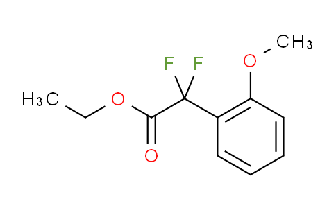 CAS No. 1150164-80-9, Ethyl 2,2-difluoro-2-(2-methoxyphenyl)acetate