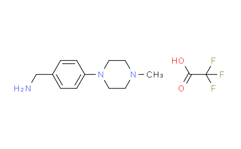 CAS No. 1632286-18-0, (4-(4-Methylpiperazin-1-yl)phenyl)methanamine 2,2,2-trifluoroacetate