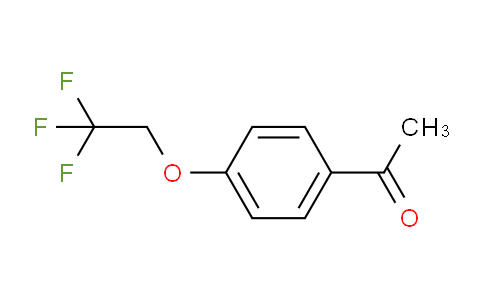 CAS No. 76579-44-7, 1-[4-(2,2,2-Trifluoroethoxy)phenyl]ethanone