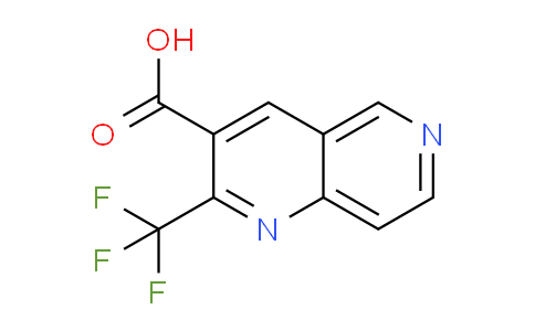 CAS No. 240408-97-3, 2-(Trifluoromethyl)-1,6-naphthyridine-3-carboxylic acid