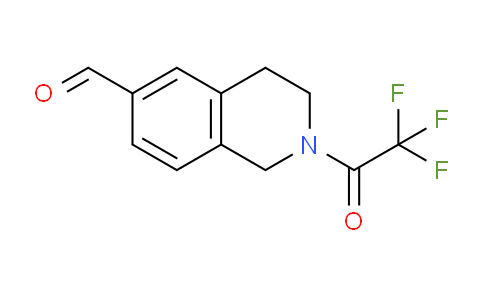 CAS No. 1224587-26-1, 2-(2,2,2-Trifluoroacetyl)-1,2,3,4-tetrahydroisoquinoline-6-carbaldehyde