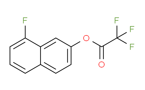 CAS No. 1956328-10-1, 8-Fluoronaphthalen-2-yl 2,2,2-trifluoroacetate