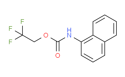 CAS No. 363-21-3, 2,2,2-Trifluoroethyl naphthalen-1-ylcarbamate
