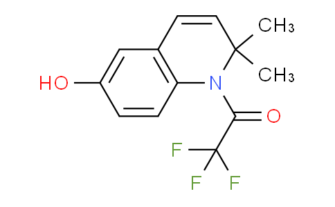 CAS No. 828938-86-9, 2,2,2-Trifluoro-1-(6-hydroxy-2,2-dimethylquinolin-1(2H)-yl)ethanone