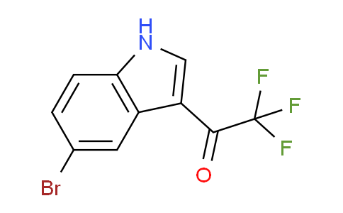 CAS No. 32387-18-1, 1-(5-bromo-1H-indol-3-yl)-2,2,2-trifluoroethan-1-one