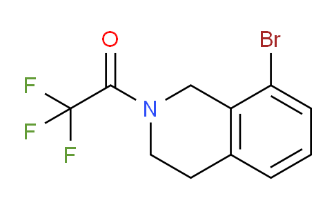 CAS No. 726136-49-8, 1-(8-Bromo-3,4-dihydroisoquinolin-2(1H)-yl)-2,2,2-trifluoroethanone