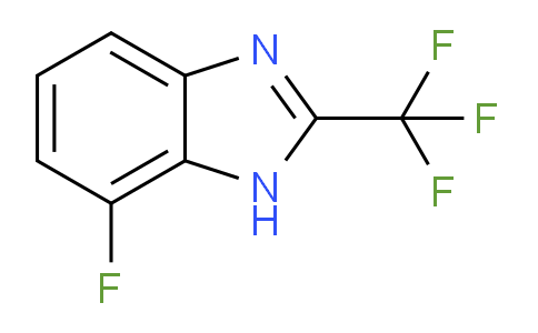CAS No. 18645-92-6, 7-Fluoro-2-(trifluoromethyl)-1H-benzo[d]imidazole