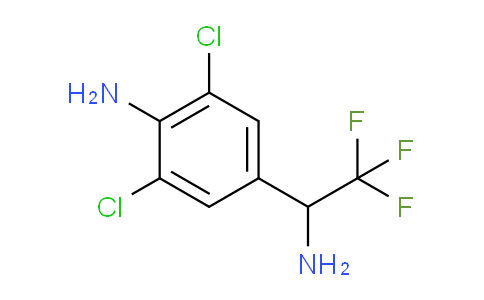 CAS No. 1337419-73-4, 4-(1-Amino-2,2,2-trifluoroethyl)-2,6-dichloroaniline