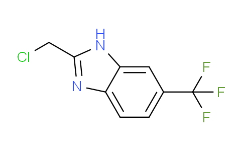 CAS No. 107430-29-5, 2-(Chloromethyl)-6-(trifluoromethyl)-1H-benzo[d]imidazole