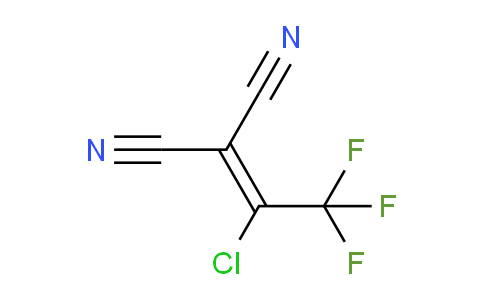 CAS No. 76474-30-1, 2-(1-Chloro-2,2,2-trifluoroethylidene)malononitrile