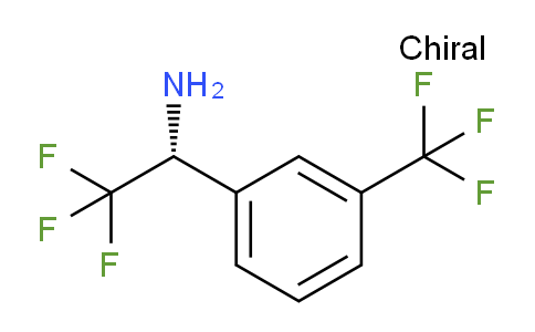 CAS No. 1213841-80-5, (R)-2,2,2-Trifluoro-1-(3-(trifluoromethyl)phenyl)ethanamine