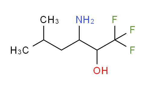 CAS No. 326010-95-1, 3-Amino-1,1,1-trifluoro-5-methylhexan-2-ol