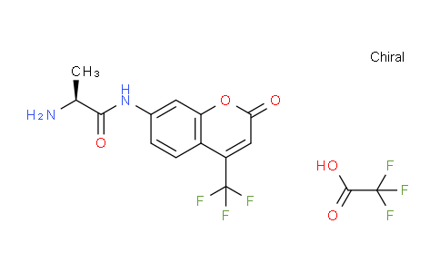 CAS No. 201847-57-6, (S)-2-Amino-N-(2-oxo-4-(trifluoromethyl)-2H-chromen-7-yl)propanamide 2,2,2-trifluoroacetate