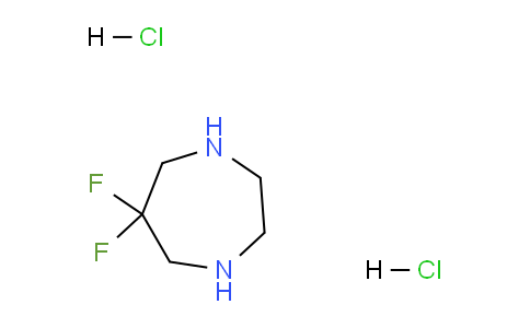 CAS No. 1956307-23-5, 6,6-Difluoro-1,4-diazepane dihydrochloride