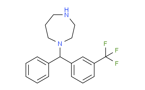 CAS No. 507443-24-5, 1-(Phenyl[3-(trifluoromethyl)phenyl]methyl)-1,4-diazepane