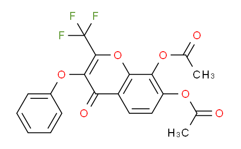MC721363 | 303104-79-2 | 4-Oxo-3-phenoxy-2-(trifluoromethyl)-4H-chromene-7,8-diyl diacetate