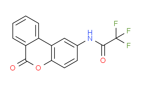 CAS No. 6955-62-0, 2,2,2-Trifluoro-N-(6-oxo-6H-benzo[c]chromen-2-yl)acetamide