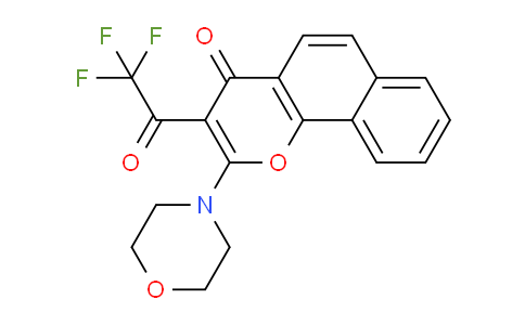 CAS No. 1951441-99-8, 2-Morpholino-3-(2,2,2-trifluoroacetyl)-4H-benzo[h]chromen-4-one
