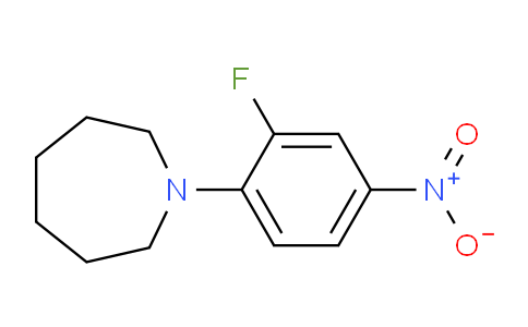 CAS No. 250371-80-3, 1-(2-Fluoro-4-nitrophenyl)azepane