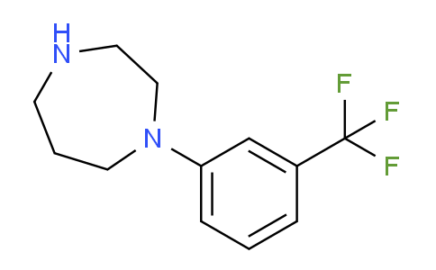 CAS No. 74418-15-8, 1-(3-(Trifluoromethyl)phenyl)-1,4-diazepane