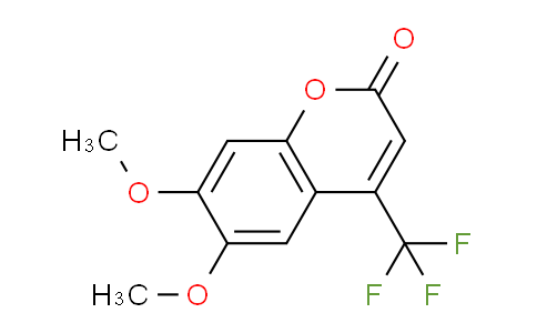 CAS No. 151625-32-0, 6,7-Dimethoxy-4-(trifluoromethyl)-2H-chromen-2-one