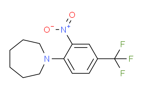 CAS No. 62054-71-1, 1-(2-Nitro-4-(trifluoromethyl)phenyl)azepane