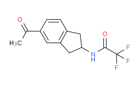 CAS No. 601487-87-0, N-(5-Acetyl-2,3-dihydro-1H-inden-2-yl)-2,2,2-trifluoroacetamide