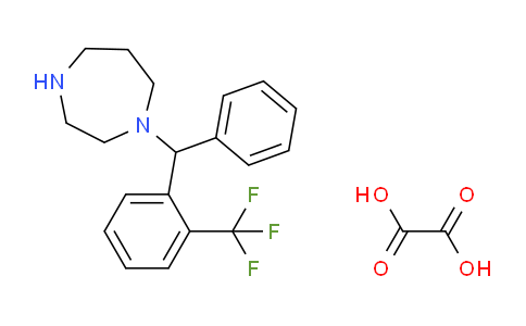 DY721405 | 1177350-20-7 | 1-(Phenyl(2-(trifluoromethyl)phenyl)methyl)-1,4-diazepane oxalate