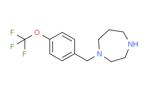 CAS No. 1016704-67-8, 1-(4-(Trifluoromethoxy)benzyl)-1,4-diazepane