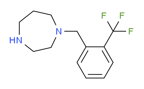 CAS No. 1097813-78-9, 1-(2-(Trifluoromethyl)benzyl)-1,4-diazepane