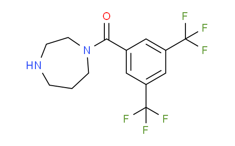CAS No. 1240573-62-9, (3,5-Bis(trifluoromethyl)phenyl)(1,4-diazepan-1-yl)methanone