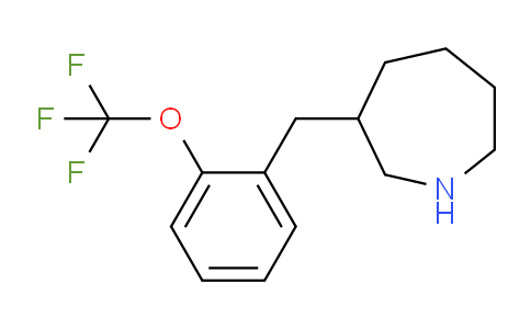 CAS No. 1158747-79-5, 3-(2-(Trifluoromethoxy)benzyl)azepane