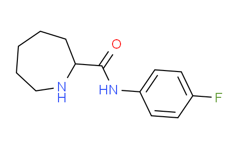 CAS No. 1378298-25-9, N-(4-Fluorophenyl)azepane-2-carboxamide