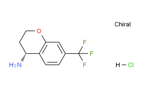 CAS No. 1392218-77-7, (R)-7-(Trifluoromethyl)chroman-4-amine hydrochloride