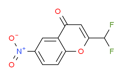 CAS No. 380593-37-3, 2-(Difluoromethyl)-6-nitro-4H-chromen-4-one