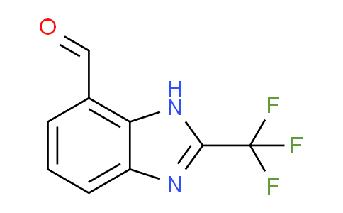 CAS No. 933741-41-4, 2-(Trifluoromethyl)-1H-benzo[d]imidazole-7-carbaldehyde